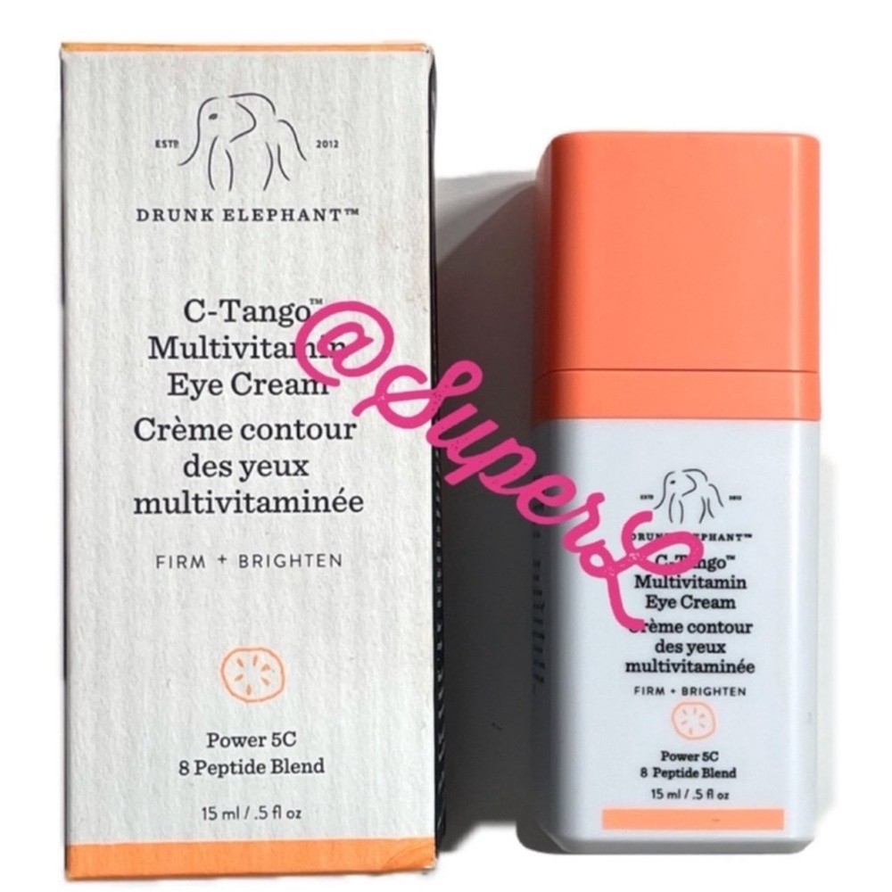 NEW Drunk Elephant C Tango Vitamin C Eye Cream Moisturizer Primer Skincare